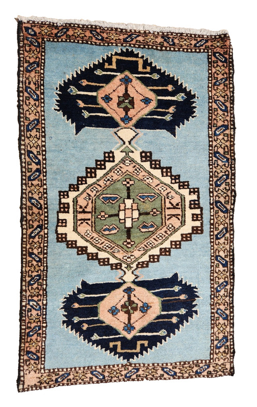 2'4"x3'7" ANTIQUE HAND KNOTTED CAUCASIAN KAZAK SERAPE TRIBAL WOOL RUG RUNNER gallery