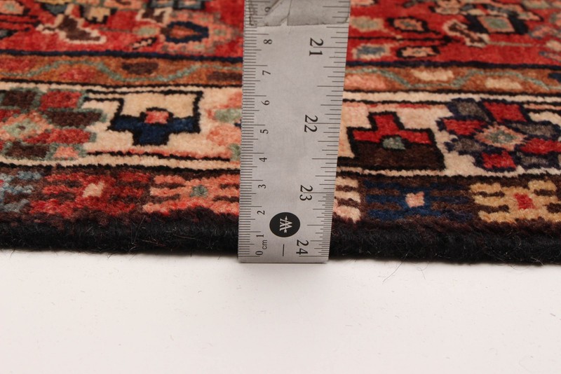 Vintage 3'5" x 8'6" Traditional Hand Knotted Vegetable Dye Wool Area Rug gallery