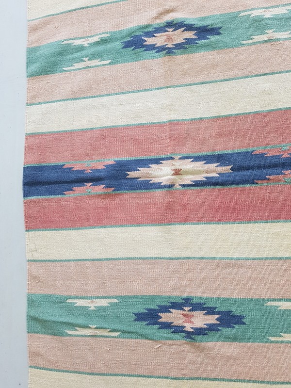 Vintage Handmade Traditional Beautiful Turkish Kilim Floor Rug Carpet 176x113 cm gallery