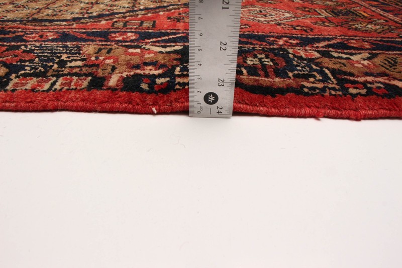 Vintage 4'1" x 5'11" Traditional Hand Knotted Vegetable Dye Wool Area Rug gallery