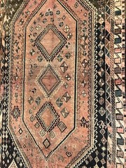 5 X 8 FT COLLECTORS’ ITEM Stunning Antique Kazak Natural Vegetable Dye Carpet