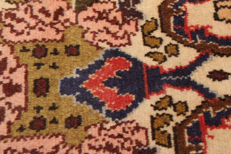 Vintage Traditional Hand-Knotted Area Rug 2'4" x 6'2" Oriental Wool Carpet gallery