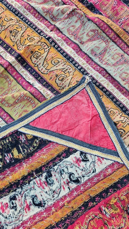 Vintage shawl, wrap, ethnic fabric, vintage textile, anatolian textile, baho gallery