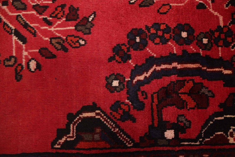 Vintage Traditional Hand-Knotted Area Rug 5'6" x 8'9" Oriental Wool Carpet gallery