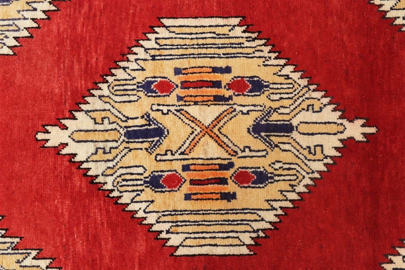 Hand-Knotted Vintage Tribal Oriental Rug Wool Farmhouse Boho Decor Carpet 5X6 ft gallery