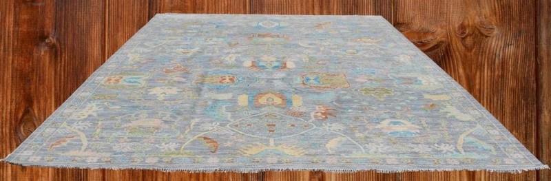 10 x 13'10 Turkish Oushak Style Handmade Oriental Carpet Wool Area Rug 10 x 14 gallery