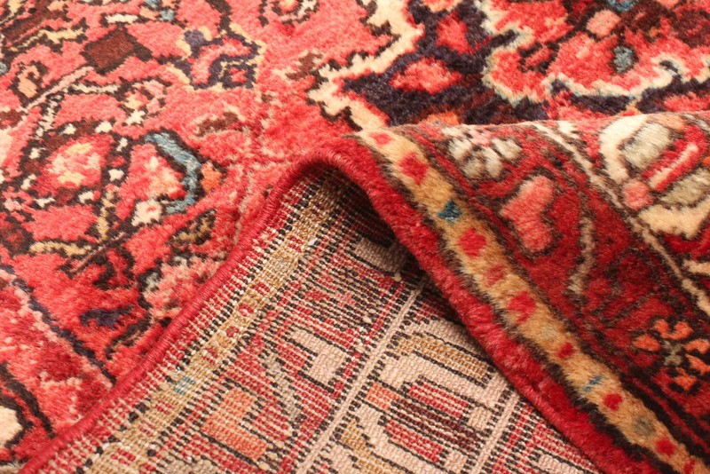 Vintage Hand-Knotted Area Rug 3'9" x 5'6" Traditional Oriental Wool Carpet gallery