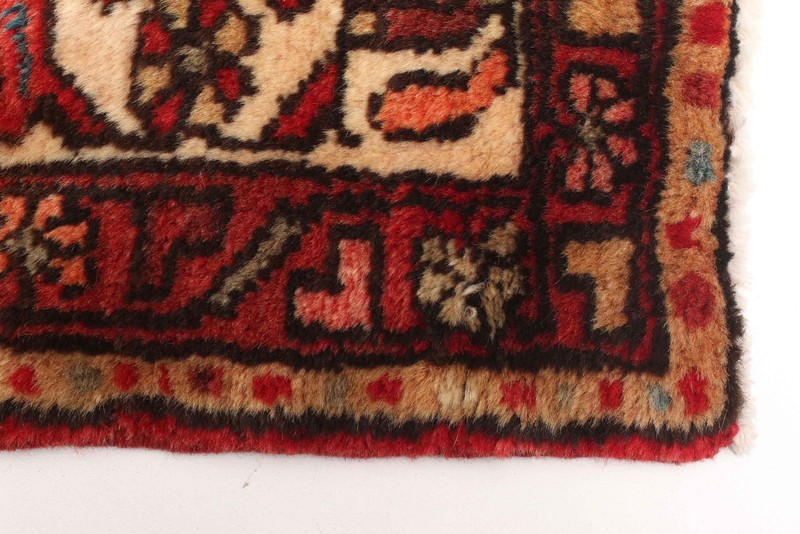 Vintage Hand-Knotted Area Rug 3'9" x 5'6" Traditional Oriental Wool Carpet gallery