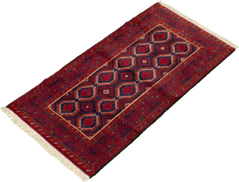 Vintage Hand-Knotted Area Rug 3'4" x 6'3" Traditional Wool Carpet gallery