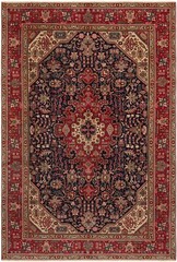 Patina 115 3/8×78 11/16 in Hand Knotted Persian Orientt Carpet Rug