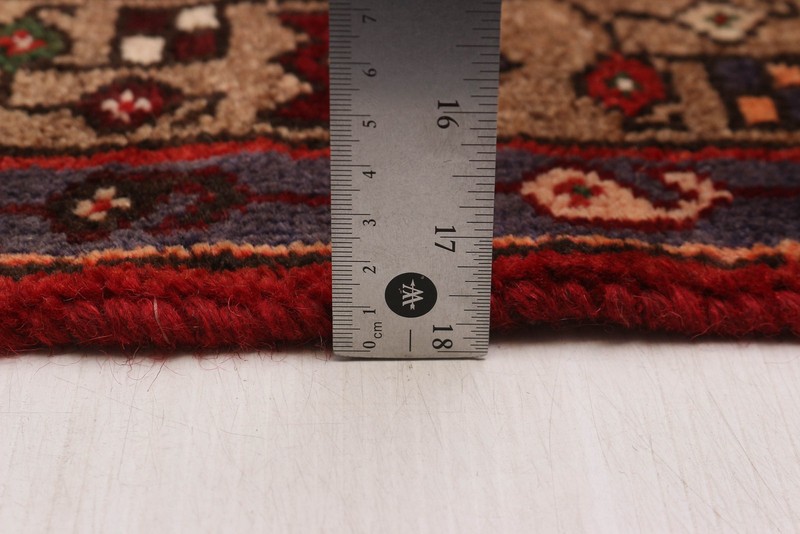 Vintage Hand-Knotted Area Rug 4'6" x 8'0" Traditional Oriental Wool Carpet gallery