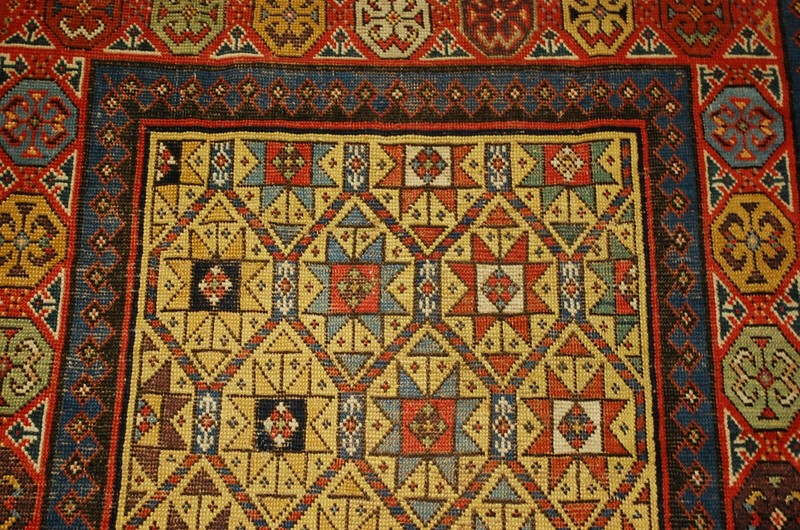 Pre 1900's ANTIQUE RARE CAUCASIAN SHIRVAN RUNNER RUG 3'5"x16' PRIVATE COLLECTION gallery