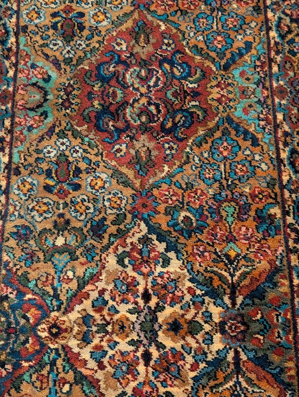 Karastan Runner Rug 2.6 x 8.6, Multicolor Panel Kirman #717 gallery