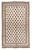 Vintage Hand-Knotted Area Rug 5'0" x 7'7" Traditional Wool Carpet gallery