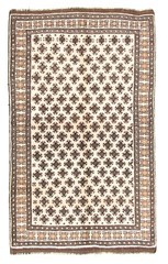 Vintage Hand-Knotted Area Rug 5’0″ x 7’7″ Traditional Wool Carpet