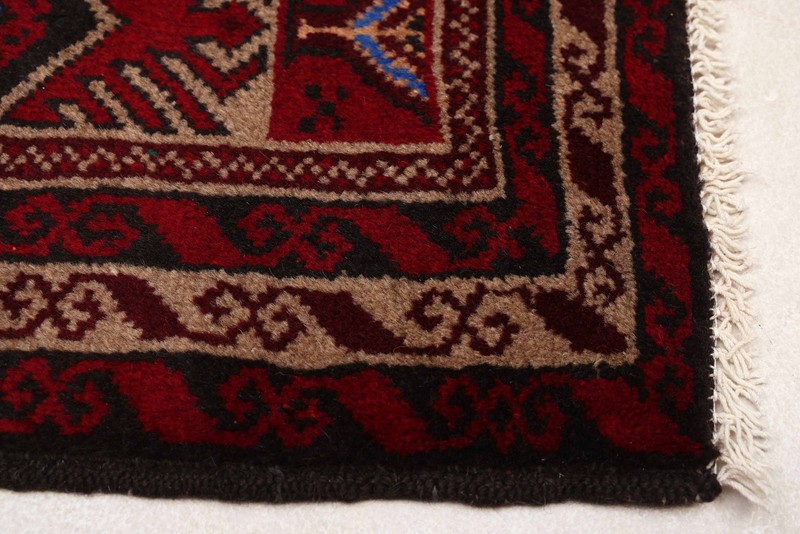 Traditional Vintage Hand-Knotted Area Rug 3'4" x 5'10" Oriental Wool Carpet gallery