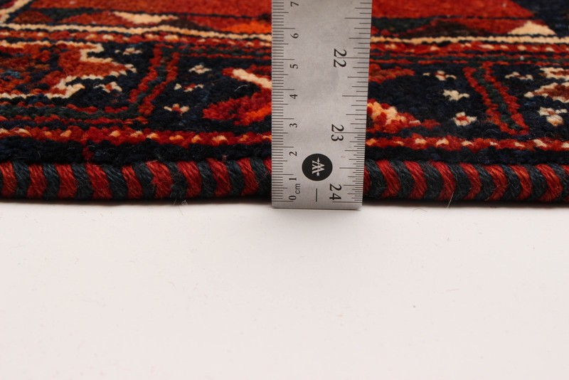 4'1" x 10'0" Vintage Hand-knotted Runner Rug Traditional Oriental Wool Carpet gallery