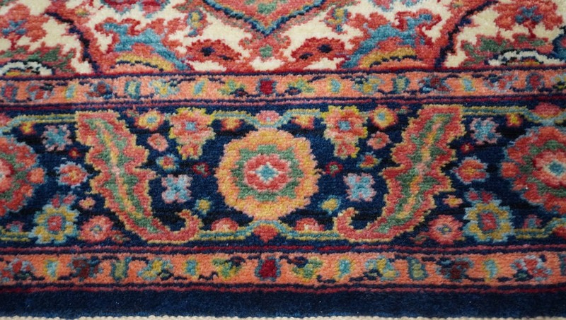 Authentic Karastan Herizz 700-726 Wool American Rug Excellent 4'3" x 6' gallery