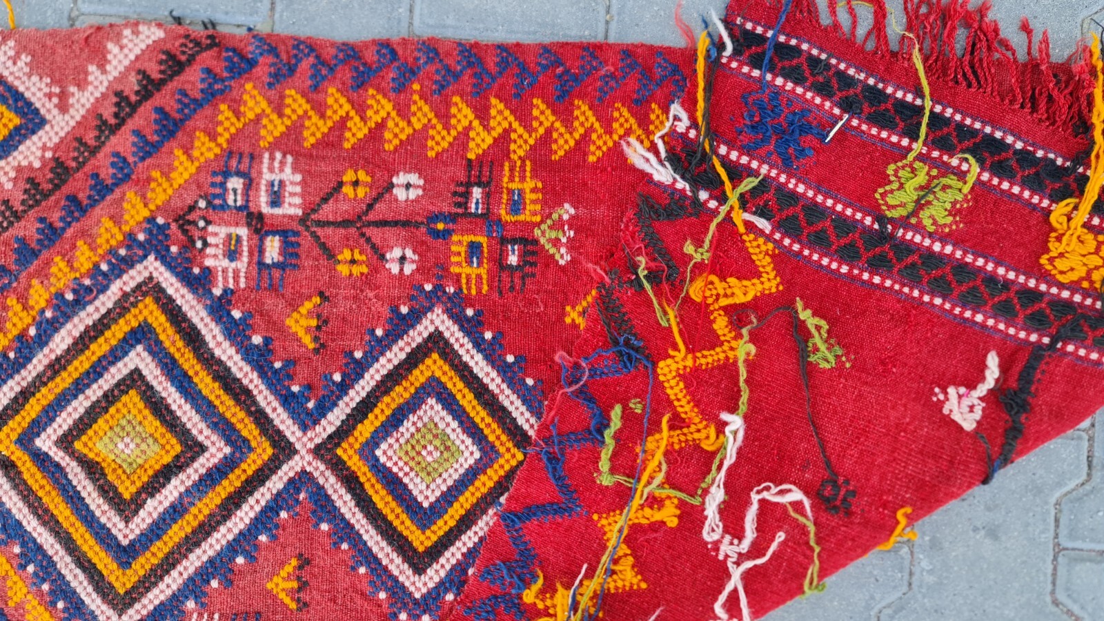 Monastery Rug, Antique Kilim, oriental kilim, antique rug, kilim rug, baho rug gallery