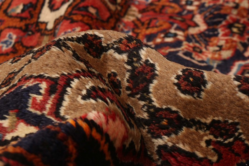 Vintage Hand-Knotted Area Rug 5'3" x 9'8" Traditional Oriental Wool Carpet gallery