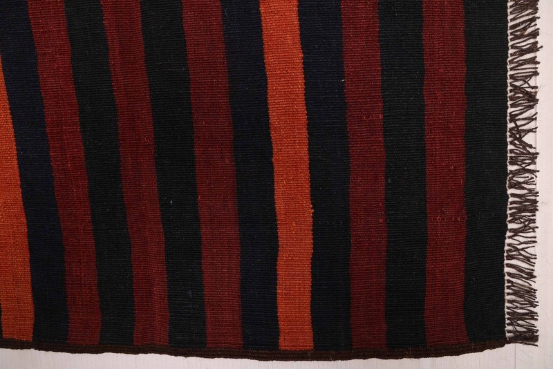 Vintage Hand Woven Area Rug 5'7" x 12'0" Traditional Wool Oriental Carpet gallery