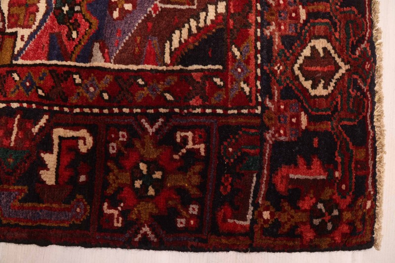 Traditional Vintage Hand-Knotted Area Rug 8'2" x 10'4" Oriental Wool Carpet gallery