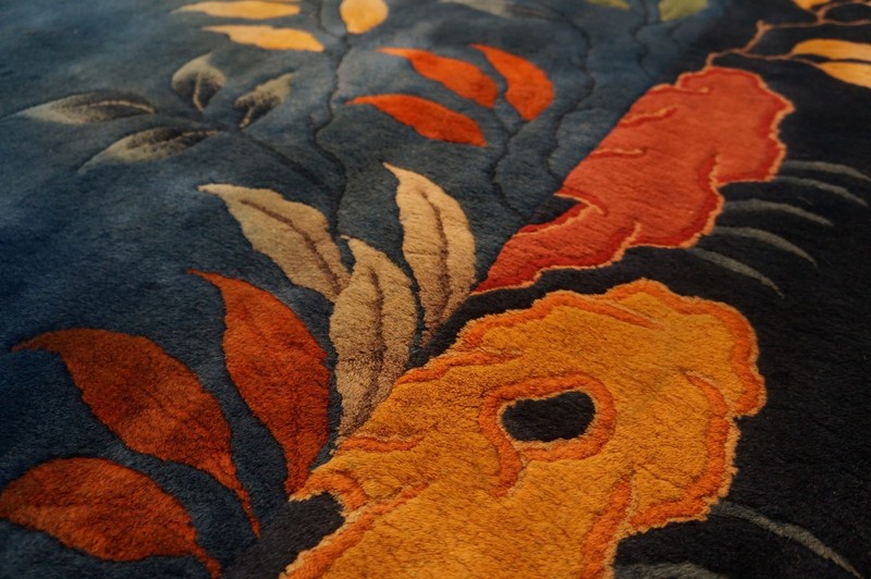 15X25 Antique Chinese Art Deco Wool Area Rug 1935 gallery