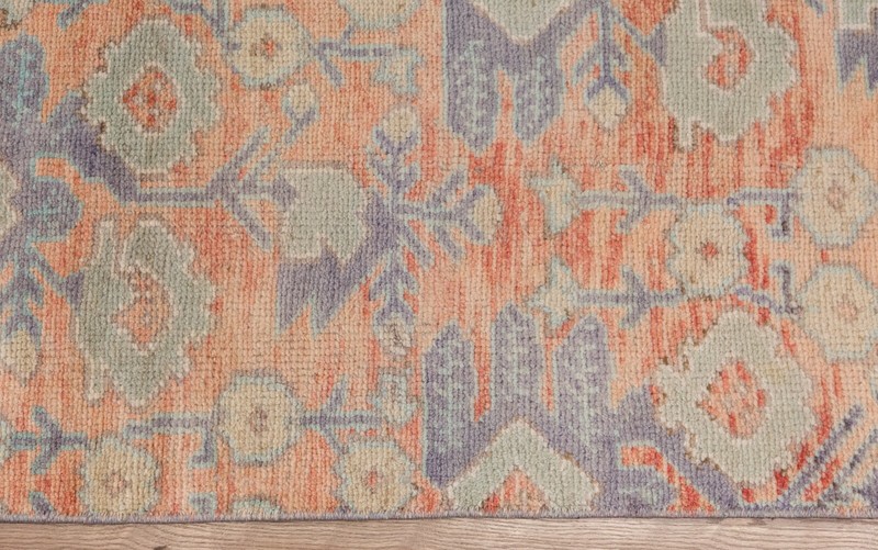 Runner Rug,Turkish Runner,Vintage Runner,Oushak Rug,Floor Rug, 2'3 X 11'1 feet gallery