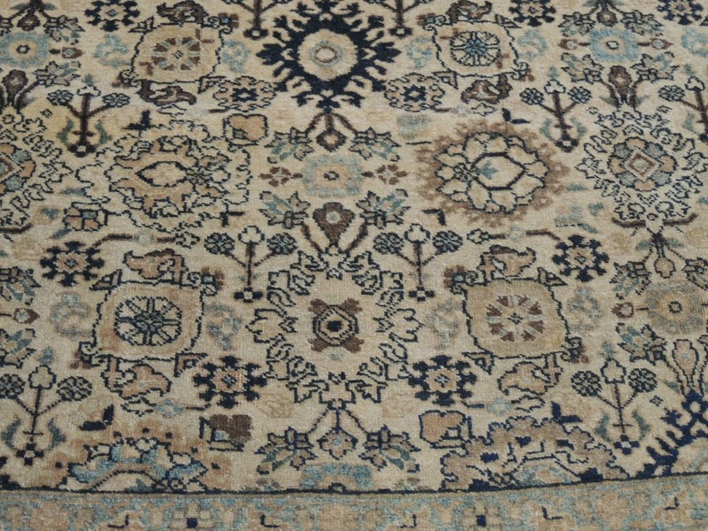 8x10, 8x11 Herize Oriental Area Rug wool Beige Blue Pink Salmon gallery