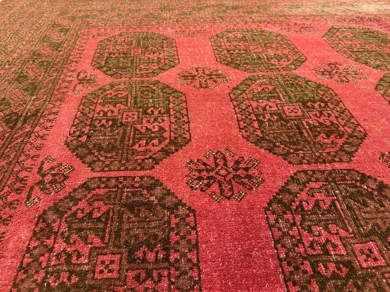 6x8 Afghan Turkmen Vintage Filpai Hand Knotted Rug | Living Room Rug Bedroom Rug gallery