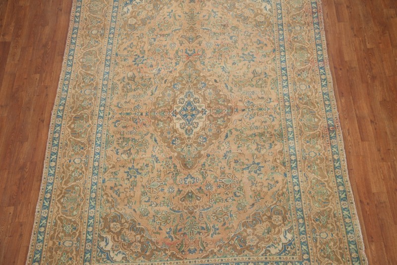 Traditional Vintage Floral Area Rug 6x9 Hand-knotted Wool Room Size Carpet gallery