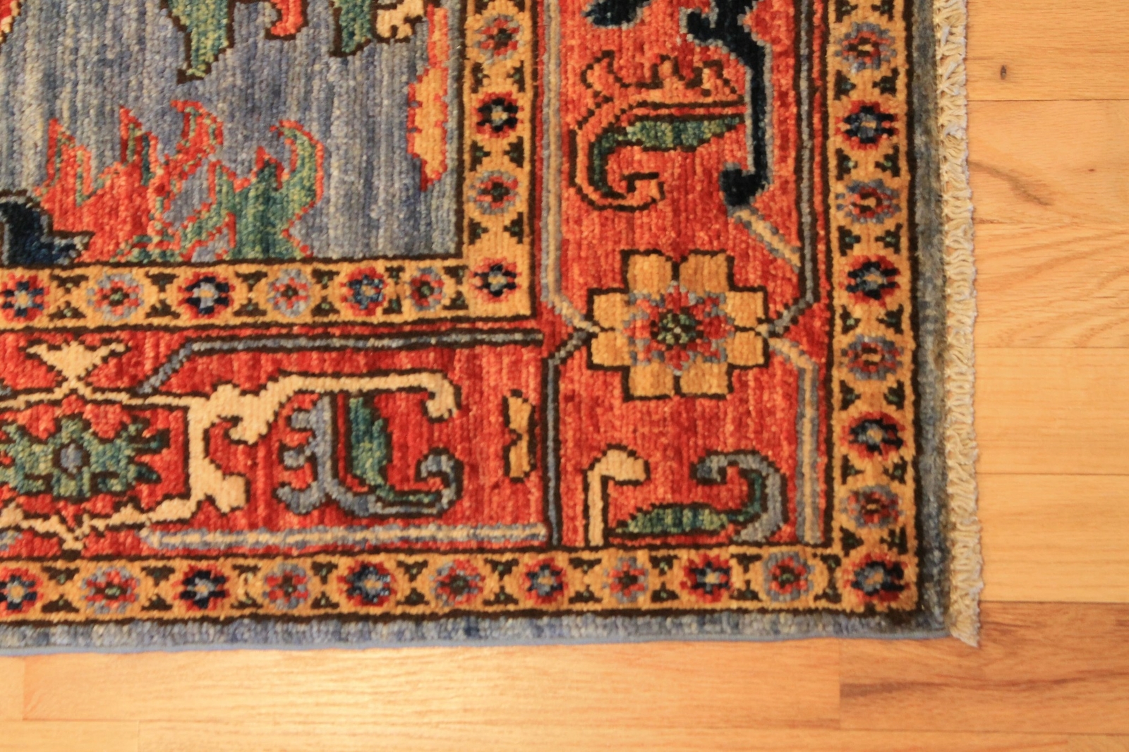 Hand-knotted Rug (Carpet) 2'4X9', Choeb Rang mint condition gallery