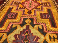 5 X 10 FT COLLECTORS’ ITEM Antique Kazak Natural Vegetable Dye Fine Quality Rug