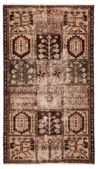 Vintage 3’3″ x 5’7″ Traditional Hand Knotted Vegetable Dye Wool Area Rug