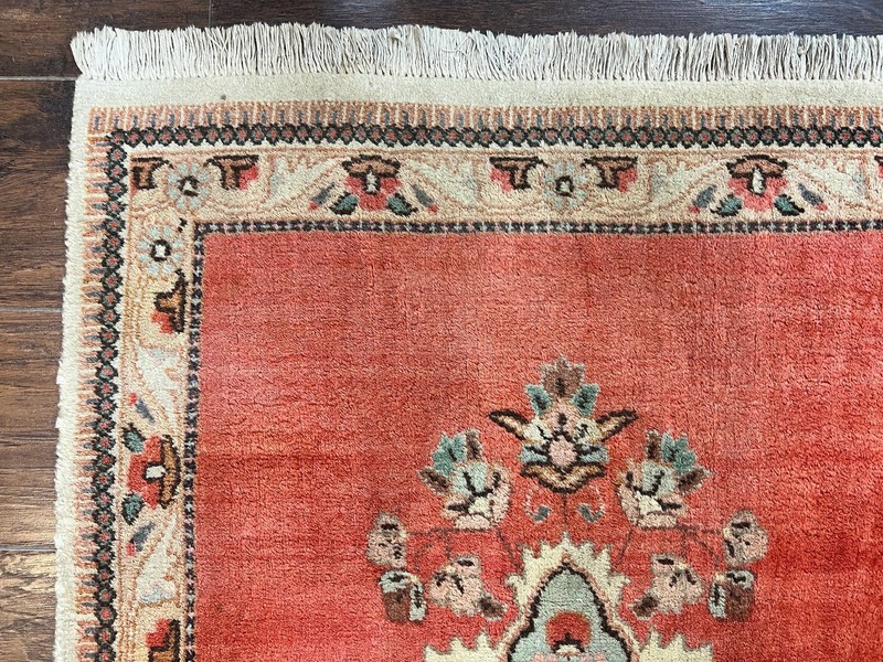 Per'sian Runner Rug 3 x 12, Open Field, Terracotta gallery