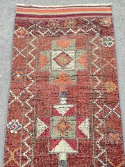 2.8 x 12 Ft, Antique rug 3×12, Turkish runner 3×13 vintage, Heriz rug, Herki rug
