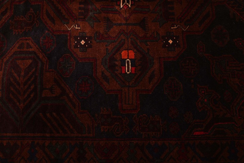Traditional Vintage Hand-Knotted Area Rug 3'9" x 6'6" Oriental Wool Carpet gallery