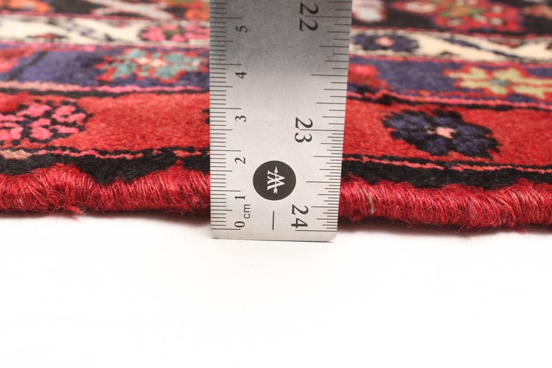 Vintage Hand-Knotted Area Rug 3'11" x 6'4" Traditional Oriental Wool Carpet gallery