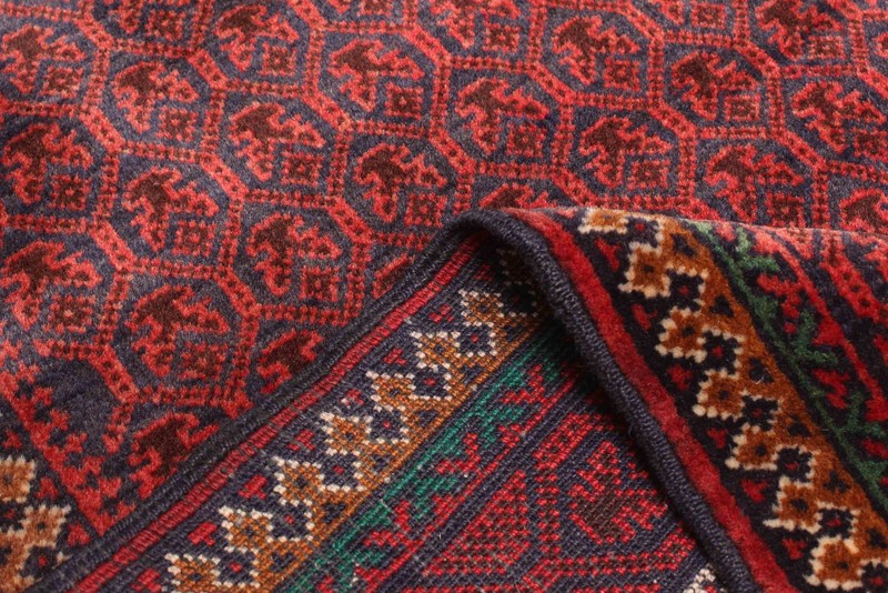 Vintage Hand-Knotted Area Rug 2'11" x 4'8" Traditional Oriental Wool Carpet gallery
