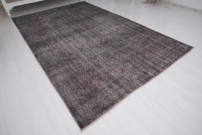 Oversize Vintage Area Rugs, 6x10 Rug, Turkish Oushak Rug Carpet Handmade Rug 256 gallery