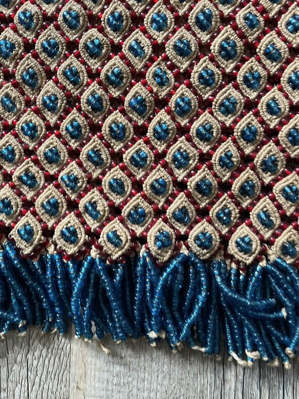 Handmade Vintage Malian Bag 7" x 11" (20cm x 29cm), 1960s - 1N15 gallery