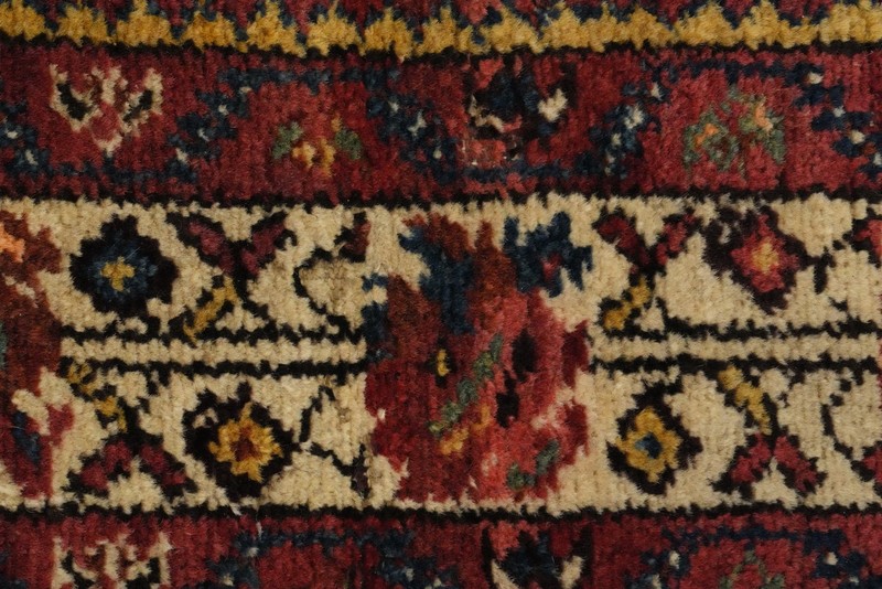 Antique Vegetable Dye 13 ft Traditional Runner Rug 4x13 Wool Handmade Carpet gallery