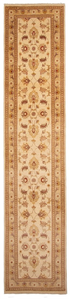 Vintage Hand-knotted Runner Rug 2'8" x 13'0" Traditional Oriental Wool Carpet