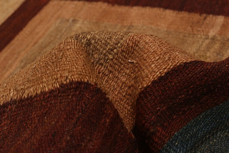 Vintage Hand Woven Area Rug 6'2" x 12'2" Traditional Wool Oriental Carpet gallery
