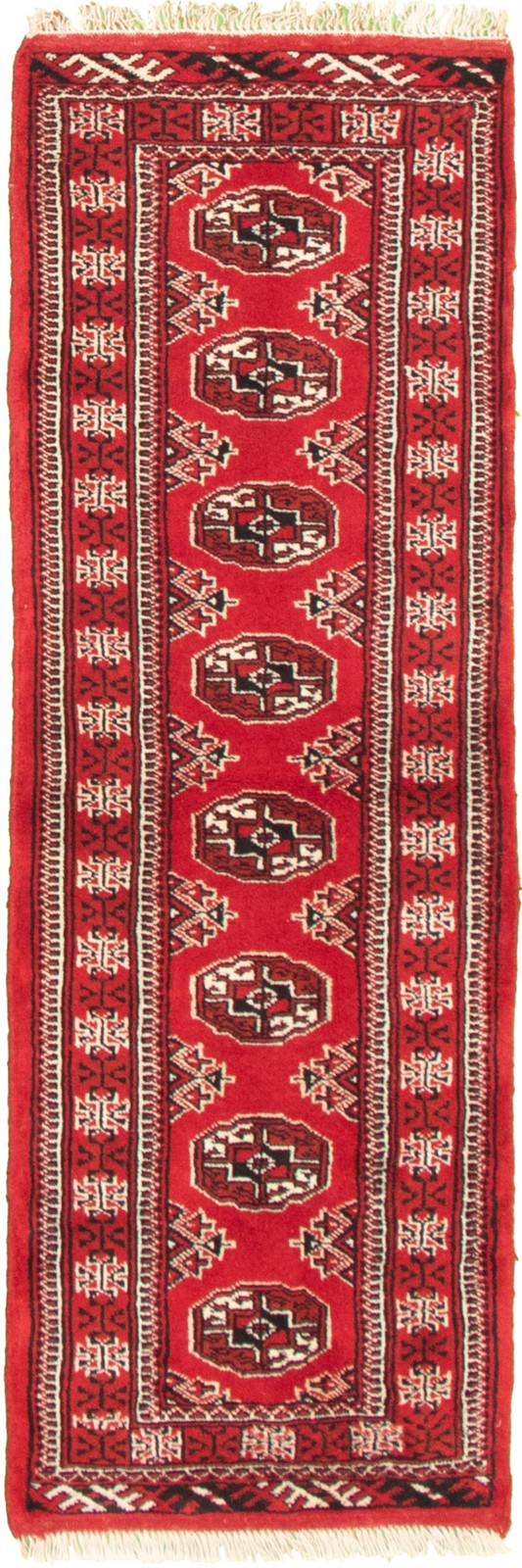 2'0" x 6'3" Vintage Hand-knotted Runner Rug Traditional Oriental Wool Carpet gallery