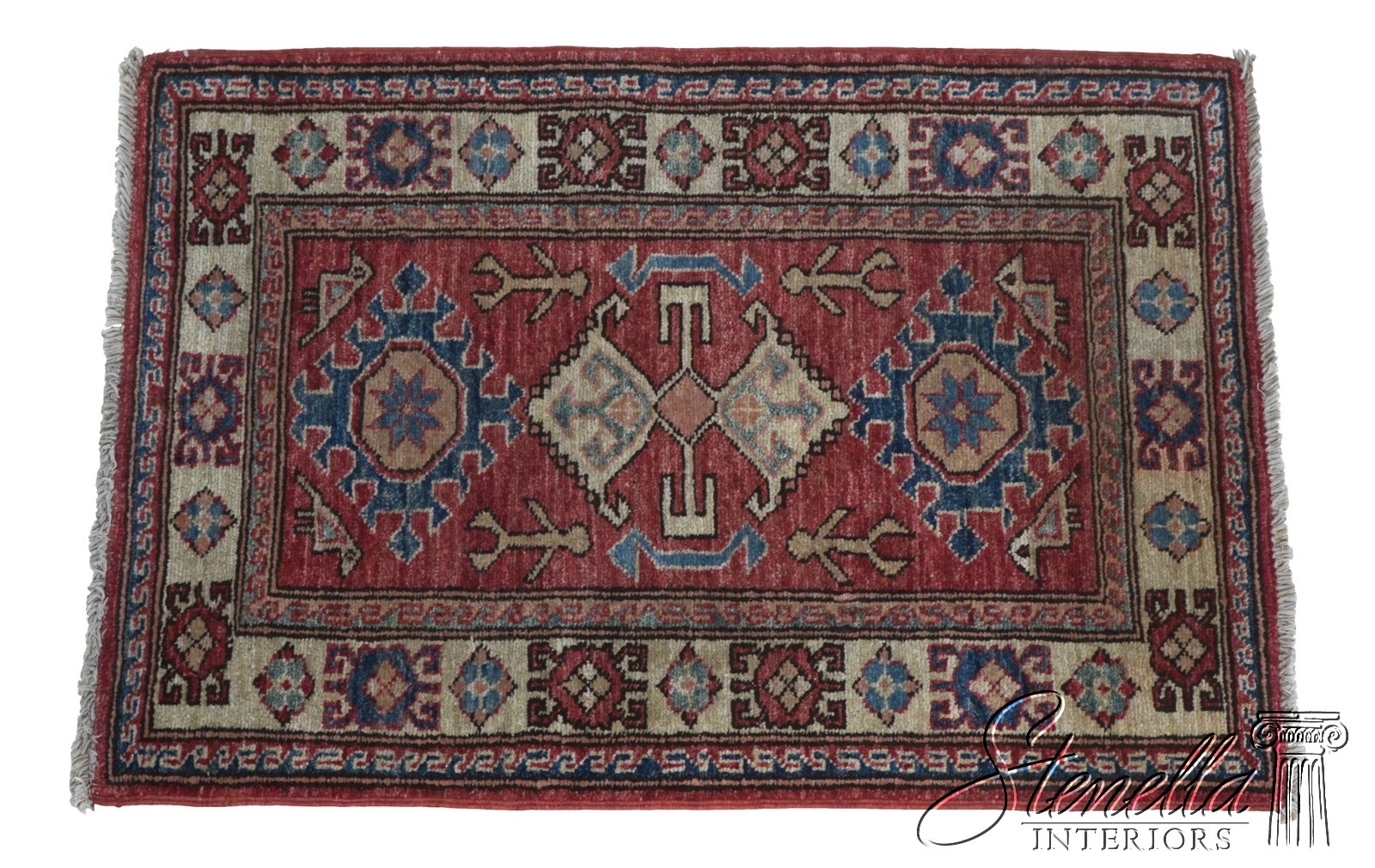LF73340: Oriental Handmade Wool Prayer Rug 2’ x 2’11” gallery