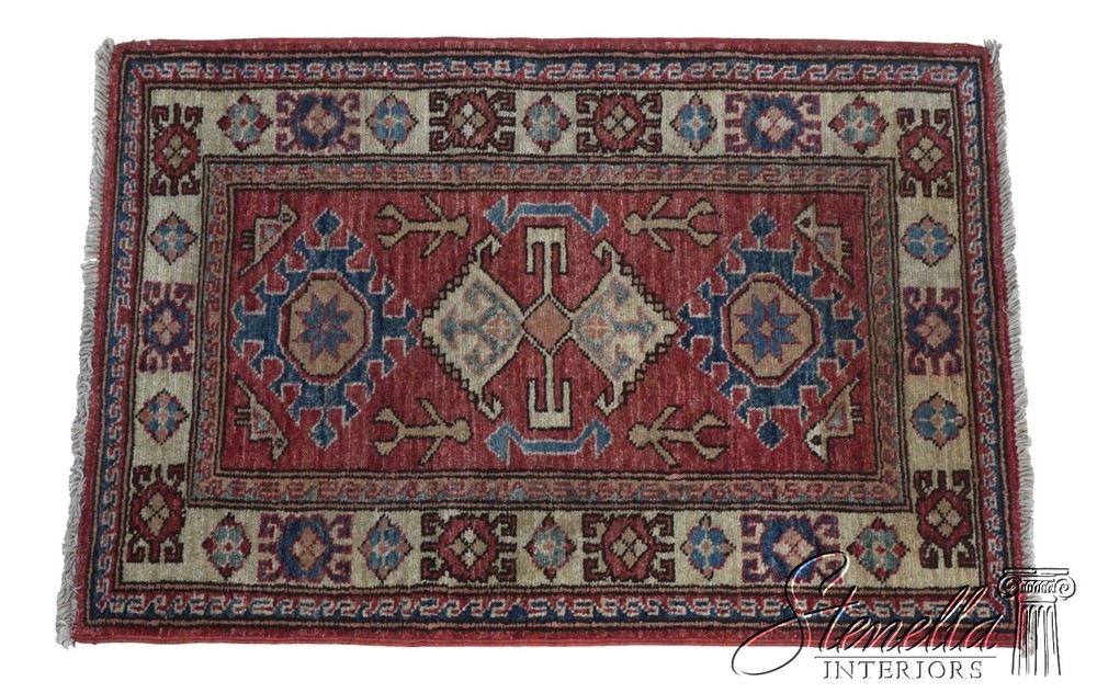 LF73340: Oriental Handmade Wool Prayer Rug 2’ x 2’11”