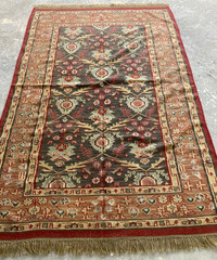 Vintage Traditional Turkish Handcrafted Kilim Rug for Home Décor 258×164 cm