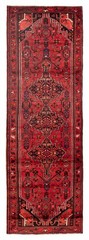 3’5″ x 10’0″ Vintage Hand-knotted Runner Rug Traditional Oriental Wool Carpet