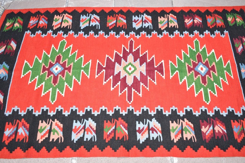 Vintage Monastery Rug 39'' x 66'' Flat Woven Monastery Rug Fine Quality Area Rug gallery